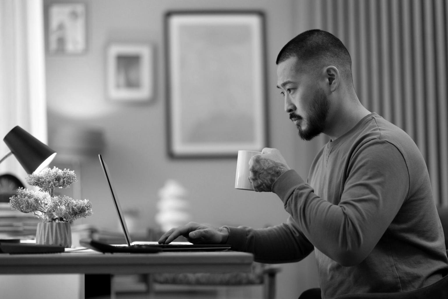 Students analyzing financial data charts and trends